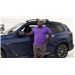 Installing the Thule WingBar Edge Roof Rack on a 2023 BMW X5