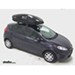 Thule Sonic Medium Rooftop Cargo Box Review - 2013 Ford Fiesta