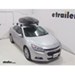 Thule Sonic Medium Rooftop Cargo Box Review - 2014 Chevrolet Malibu