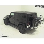 Thule Spare Me Spare Tire Mount Bike Rack Review - 2012 Jeep Wrangler Unlimited