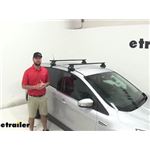 Thule SquareBar Crossbars Installation - 2014 Ford Escape