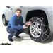 Konig Self-Tensioning Snow Tire Chains Installation - 2019 Chevrolet Suburban