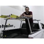 Thule TracRac TracONE Truck Bed Ladder Rack Installation - 2021 Ram 1500