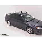 subaru legacy roof rack install