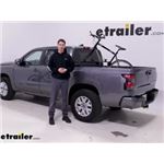 Thule Bed Rider Pro Truck Bed 2 Bike Rack Review - 2022 Nissan Frontier