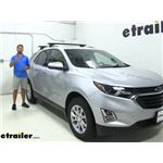 Play video Mount: Thule WingBar Evo Roof Rack for Naked Roofs on a 2018 Chevrolet Equinox