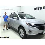 Thule WingBar Evo Crossbars Installation - 2018 Chevrolet Equinox