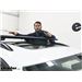 Thule WingBar Evo Crossbars Installtion - 2019 Volkswagen Tiguan