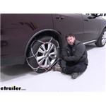 Konig Standard Snow Tire Chains Installation - 2012 Dodge Durango