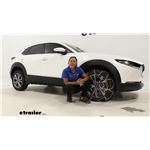 Titan Chain Snow Tire Chains Installation - 2023 Mazda CX-30