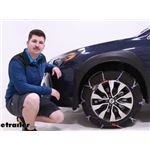 Pewag Servo RS Self-Tensioning Snow Tire Chains Installation - 2023 Subaru Outback Wagon