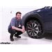 Konig Self-Tensioning Snow Tire Chains Installation - 2023 Subaru Outback Wagon