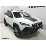 Titan Alloy Snow Tire Chains Installation - 2017 Jeep Cherokee