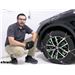 Titan Chain Diagonal Alloy Cable Snow Tire Chains Installation - 2021 Volkswagen Tiguan