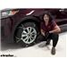Titan Chain Diagonal Alloy Cable Snow Tire Chains Installation - 2019 Kia Sorento