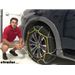 Titan Chain Diamond Alloy Snow Tire Chains Installation - 2019 Nissan Armada