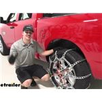 Titan Chain Mud Service Snow Tire Chains Installation - 2022 Ram 1500 Classic