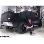 Titan Square Link Snow Chains with Cam Tighteners Installation - 2013 Ram 2500