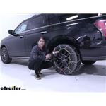 Play video Setting up the Titan Chain Snow Tire Chains on a 2019 Ford Expedition