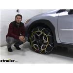 Titan Chain Diamond Alloy Snow Tire Chains Installation- 2019 Subaru Crosstrek