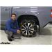 Titan Chain Diamond Alloy Snow Tire Chains Installation - 2019 Toyota Tundra