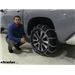 Titan Chain V-Bar Snow Tire Chains Installation - 2019 Toyota Tundra