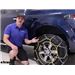 Titan Chain Diamond Alloy Snow Tire Chains Installation - 2020 Ford F-150