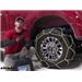 Titan Chain Diamond Alloy Snow Tire Chains Installation - 2020 Ford F-250 Super Duty