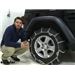Titan Chain Snow Tire Chains with Tensioners Installation - 2020 Jeep Wrangler Unlimited