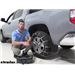 Titan Chain Cable Snow Tire Chains Installation - 2020 Toyota Tundra