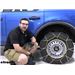 Titan Chain Alloy Snow Tire Chains Installation - 2021 Ford Bronco