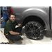 Titan Chain Cable Snow Tire Chains Installation - 2021 Ford Ranger