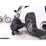 Titan Chain Snow Tire Chains with Cams Installation - 2022 GMC Sierra 1500