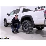 Titan Twist Link Tire Chains Installation - 2022 Toyota Tacoma