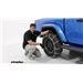 Titan Chain Snow Tire Chains Installation - 2023 Jeep Gladiator