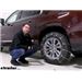 Titan Cable Snow Tire Chains Installation - 2023 Yukon XL