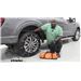 Titan Chain Cable Tire Chain Test Fit - 2024 Ford F-150
