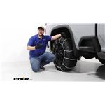 Titan Cable Snow Tire Chains Installation - 2024 Chevrolet Silverado 2500