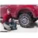 Titan Chain Snow Tire Chains for Wide Base Tires Installation - 2020 Ford F-250 Super Duty