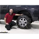 Titan Square Link Snow Chains with Cam Tighteners Installation - 2022 Ram 3500
