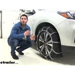 Titan Chain Snow Tire Chains Installation - 2018 Nissan Pathfinder