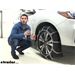 Titan Chain Snow Tire Chains Installation - 2018 Nissan Pathfinder