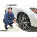 Titan Chain Snow Tire Chains Installation - 2018 Nissan Pathfinder TC2829