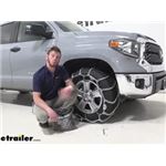 Titan Chain Snow Tire Chains with Tensioners Installation - 2020 Toyota Tundra