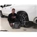 Titan Chain Tire Chains with Cams Installation - 2020 Chevrolet Silverado 1500