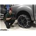 Titan Chain Snow Tire Chains with Tensioners Installation - 2021 Ford Ranger