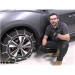 Titan Chain Snow Tire Chains with Cams Installation - 2020 Nissan Murano