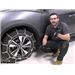 Titan Chain Snow Tire Chains with Cams Installation - 2020 Nissan Murano