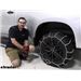 Titan Chain V-Bar Snow Tire Chains Installation - 2021 Chevrolet Silverado 1500