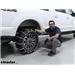 Titan Chain V-Bar Snow Tire Chains Installation - 2021 Ford F-250 Super Duty